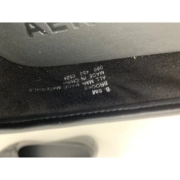 Aerosoles Brooks Black Tassel Loafers Ballet Flats Size 8.5 New - Picture 3 of 12